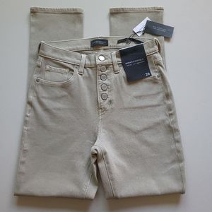 NWT Banana Republic Brown High rise slim fit ankle length pants